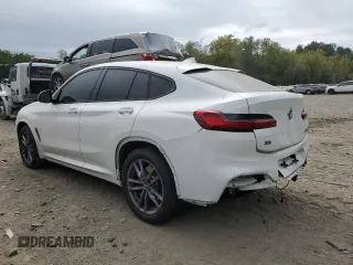2020 BMW X4 M40i z VIN 5UX2V5C04L9C56582, wystawiony jako Copart lot #72743394 z przebiegiem 44 351 mil mil oraz Nie do naprawy • Non repairable. Historia ofert i sprzedaży dostępna na DreamBid. Obrazek 6.