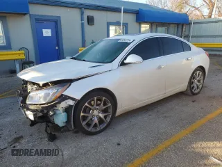 2012 Buick Regal GS with VIN 2G4GV5GV1C9153426, listed as a Copart auction lot 83392724 with 112,988 mi miles and Salvage Title. Bid and sale history available at carsss.com. Image 1.