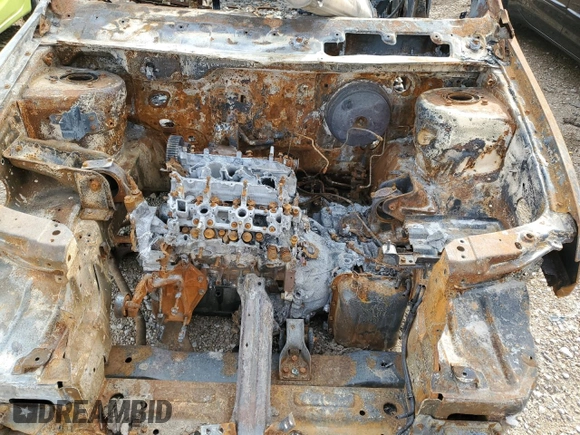2005 Kia Sedona LX with VIN KNDUP132756675381, listed as a Copart auction lot 75952234 with 0 mi miles and Non Repairable. Bid and sale history available at carsss.com. Image 12.