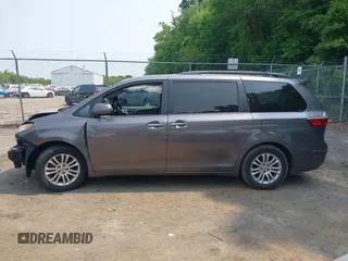 2015 Toyota Sienna XLE with VIN 5TDYK3DC6FS553695, listed as a IAAI auction lot 42418507 with 137,677 mi miles and . Bid and sale history available at DreamBid. Image 14.