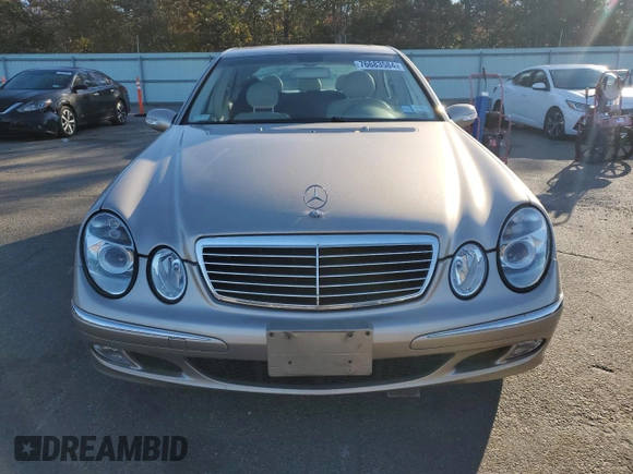 2003 Mercedes-Benz E-Class 3.2L with VIN WDBUF65J13A206090, listed as a Copart auction lot 76683584 with 54,707 mi miles and Salvage Title. Bid and sale history available at carsss.com. Image 5.