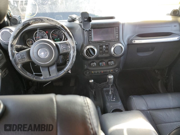 2012 Jeep Wrangler Unlimited Rubicon with VIN 1C4HJWFG2CL260944, listed as a Copart auction lot 43463685 with 151,979 mi miles and Salvage title. Bid and sale history available at DreamBid. Image 8.