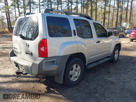 2007 Nissan Xterra SE with VIN 5N1AN08WX7C537428, listed as a IAAI auction lot 41511818 with 151,558 mi miles and . Bid and sale history available at DreamBid. Image 4.
