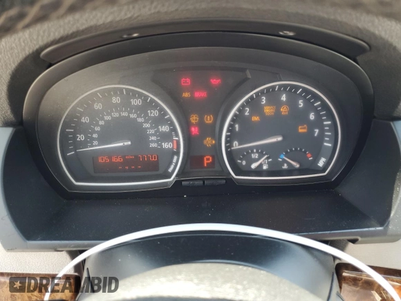 2007 BMW X3 3.0si with VIN WBXPC93447WF15699, listed as a Copart auction lot 66615254 with 105,166 mi miles and Salvage Title. Bid and sale history available at DreamBid. Image 9.