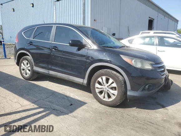 2013 Honda CR-V EX with VIN 2HKRM4H52DH661198, listed as a Copart auction lot 55302525 with 192,954 mi miles and Salvage Title. Bid and sale history available at DreamBid. Image 4.