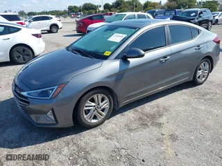 2019 Hyundai Elantra SEL with VIN 5NPD84LF1KH474787, listed as a IAAI auction lot 41969488 with 53,305 mi miles. Bid and sale history available at carsss.com. Image 17.