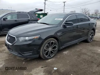 2013 Ford Taurus SHO z VIN 1FAHP2KT9DG176744, wystawiony jako Copart lot #52518525 z przebiegiem 132 070 mil mil oraz Czysty tytuł • Clean title. Historia ofert i sprzedaży dostępna na DreamBid. Obrazek 1.