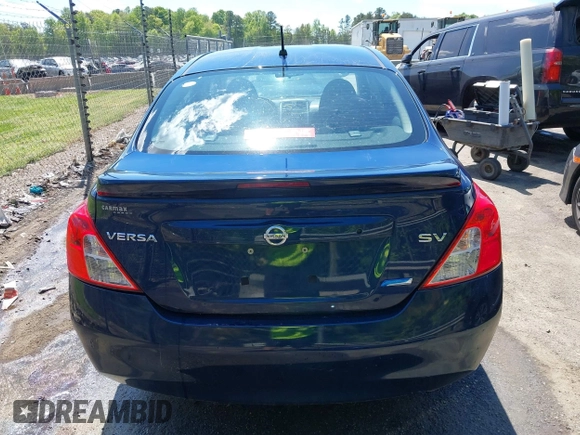 2014 Nissan Versa S with VIN 3N1CN7AP8EL838762, listed as a IAAI auction lot 42048678 with 90,867 mi miles. Bid and sale history available at carsss.com. Image 17.