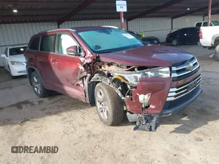 2019 Toyota Highlander Limited z VIN 5TDDZRFH5KS948600, wystawiony jako IAAI lot #41848512 z przebiegiem 73 764 mil mil oraz . Historia ofert i sprzedaży dostępna na DreamBid. Obrazek 1.