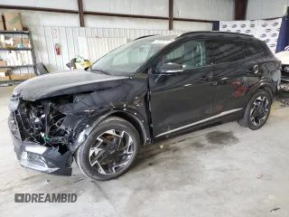 2025 Kia Sportage SX-Prestige with VIN 5XYK53DF4SG259811, listed as a Copart auction lot 54687675 with 7,100 mi miles and Salvage title. Bid and sale history available at DreamBid. Image 1.