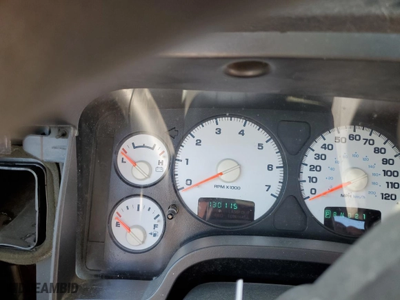 2005 Dodge Ram 1500 SLT with VIN 1D7HA18N65S350322, listed as a Copart auction lot 46690755 with 130,115 mi miles and Salvage Title. Bid and sale history available at carsss.com. Image 9.