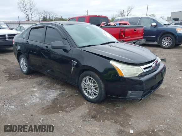 2008 Ford Focus SE with VIN 1FAHP35N58W245380, listed as a IAAI auction lot 41917843 with 250,730 mi miles and . Bid and sale history available at carsss.com. Image 1.