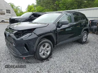 2024 Toyota RAV4 Hybrid LE with VIN 4T3LWRFV4RU157350, listed as a Copart auction lot 61610505 with 1,214 mi miles and Salvage title. Bid and sale history available at DreamBid. Image 1.