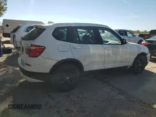 2011 BMW X3 28i with VIN 5UXWX5C51BL711104, listed as a Copart auction lot 79857104 with 86,855 mi miles and Salvage Title. Bid and sale history available at DreamBid. Image 3.