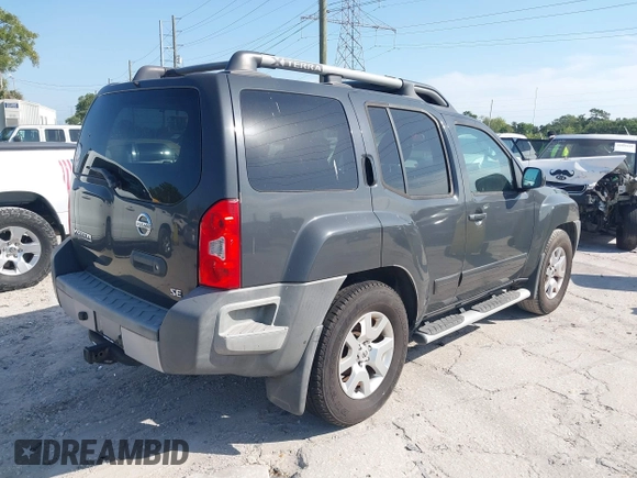 2010 Nissan Xterra S with VIN 5N1AN0NU6AC502539, listed as a IAAI auction lot 42098914 with 187,418 mi miles. Bid and sale history available at carsss.com. Image 4.