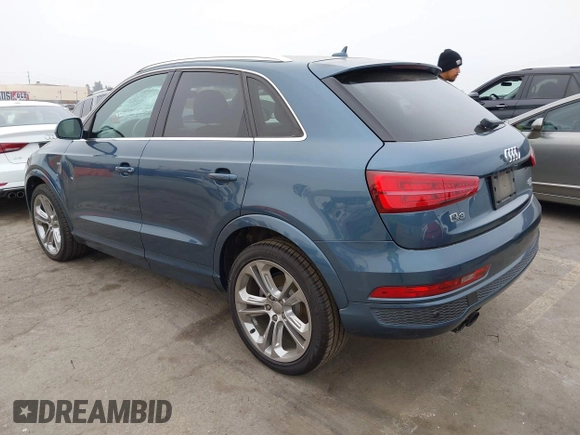 2016 Audi Q3 Prestige z VIN WA1GFCFS9GR023638, wystawiony jako IAAI lot #42028329 z przebiegiem 146 422 mil mil oraz . Historia ofert i sprzedaży dostępna na DreamBid. Obrazek 3.