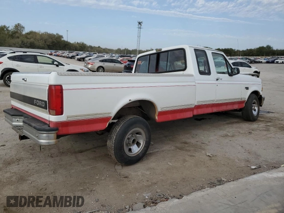 1992 Ford F-150 with VIN 1FTEX15N5NKA30134, listed as a Copart auction lot 76131814 with 213,258 mi miles and Salvage Title. Bid and sale history available at carsss.com. Image 3.