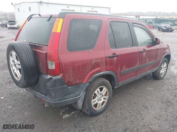2004 Honda CR-V EX with VIN JHLRD78864C023370, listed as a IAAI auction lot 41977379 with 1 mi miles. Bid and sale history available at carsss.com. Image 4.