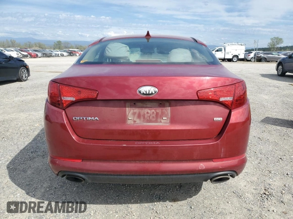2013 Kia Optima LX with VIN 5XXGM4A73DG195506, listed as a Copart auction lot 50846005 with 226,341 mi miles and Salvage Title. Bid and sale history available at carsss.com. Image 6.