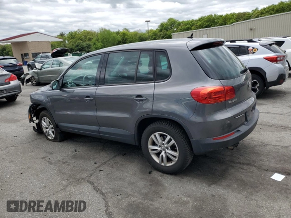 2012 Volkswagen Tiguan LE with VIN WVGAV7AXXCW005049, listed as a Copart auction lot 57818925 with 137,850 mi miles and Salvage title. Bid and sale history available at DreamBid. Image 2.