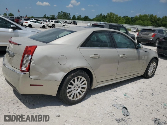 2013 Cadillac CTS Luxury with VIN 1G6DH5E53D0145506, listed as a Copart auction lot 61198255 with Not provided miles and Clean title. Bid and sale history available at DreamBid. Image 3.