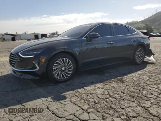 2023 Hyundai Sonata Hybrid SEL with VIN KMHL34JJ6PA082710, listed as a Copart auction lot 47080715 with 12,753 mi miles and Salvage Title. Bid and sale history available at carsss.com. Image 1.