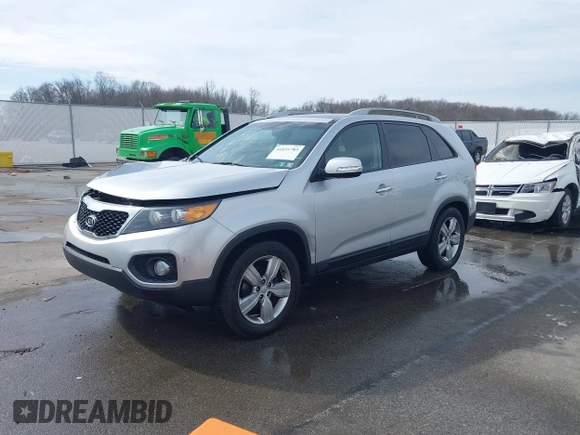 2012 Kia Sorento EX with VIN 5XYKU4A2XCG245584, listed as a IAAI auction lot 41651783 with 64,988 mi miles. Bid and sale history available at carsss.com. Image 17.