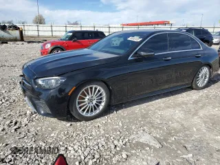 2021 Mercedes-Benz E-Class E 350 with VIN W1KZF8EB5MA896252, listed as a Copart auction lot 49692455 with 26,760 mi miles and Salvage Title. Bid and sale history available at carsss.com. Image 1.