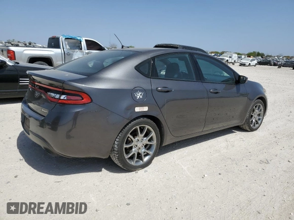 2015 Dodge Dart SXT z VIN 1C3CDFBB2FD237789, wystawiony jako Copart lot #50303445 z przebiegiem 85 333 mil mil oraz Szkoda całkowita • Salvage title. Historia ofert i sprzedaży dostępna na DreamBid. Obrazek 3.