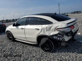 2018 Mercedes-Benz GLE 63 S AMG with VIN 4JGED7FB6JA119044, listed as a Copart auction lot 61832525 with 55,801 mi miles and Salvage title. Bid and sale history available at DreamBid. Image 2.