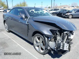 2012 Lexus IS 350 C z VIN JTHFE2C28C2508650, wystawiony jako IAAI lot #41686593 z przebiegiem 39 362 mil mil oraz . Historia ofert i sprzedaży dostępna na DreamBid. Obrazek 1.