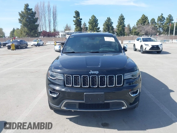 2017 Jeep Grand Cherokee Limited with VIN 1C4RJEBG6HC950000, listed as a IAAI auction lot 41852176 with 101,771 mi miles. Bid and sale history available at carsss.com. Image 12.