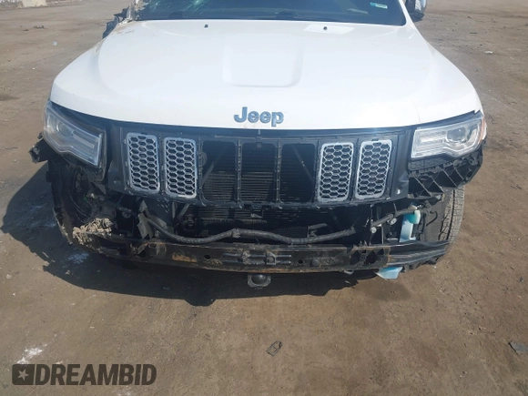 2015 Jeep Grand Cherokee Summit with VIN 1C4RJFJGXFC734025, listed as a IAAI auction lot 41842927 with 137,993 mi miles. Bid and sale history available at carsss.com. Image 6.