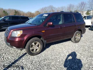 2008 Honda Pilot EX with VIN 5FNYF18468B002573, listed as a Copart auction lot 52447125 with 158,163 mi miles and Clean Title. Bid and sale history available at carsss.com. Image 1.