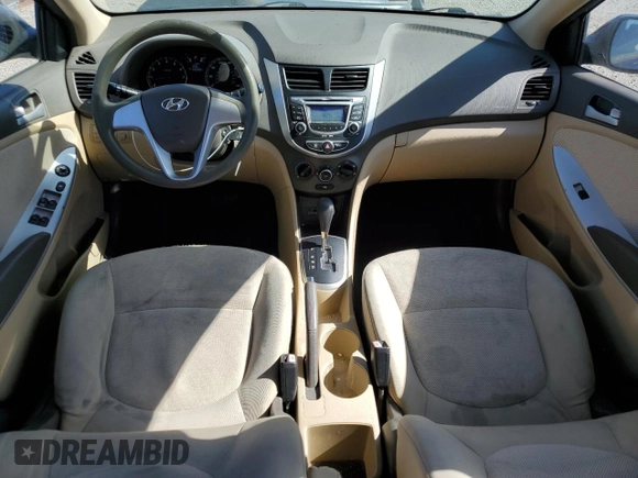 2012 Hyundai Accent GLS z VIN KMHCT4AE3CU048848, wystawiony jako Copart lot #57915275 z przebiegiem 142 282 mil mil oraz Tytuł czysty. Historia ofert i sprzedaży dostępna na DreamBid. Obrazek 8.
