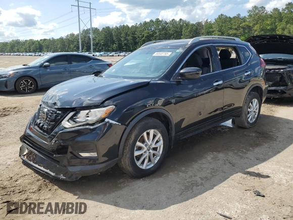 2018 Nissan Rogue SV z VIN 5N1AT2MV3JC716352, wystawiony jako Copart lot #56500795 z przebiegiem 58 160 mil mil oraz Szkoda całkowita • Salvage title. Historia ofert i sprzedaży dostępna na DreamBid. Obrazek 1.