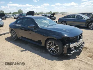 2024 BMW 2 Series 230i xDrive with VIN 3MW33CM0XR8E60430, listed as a Copart auction lot 62824715 with 8,308 mi miles and Salvage title. Bid and sale history available at DreamBid. Image 4.
