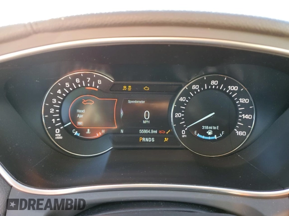 2017 Lincoln MKX Select with VIN 2LMPJ6KR2HBL35040, listed as a Copart auction lot 45922025 with 55,864 mi miles and Salvage Title. Bid and sale history available at carsss.com. Image 9.