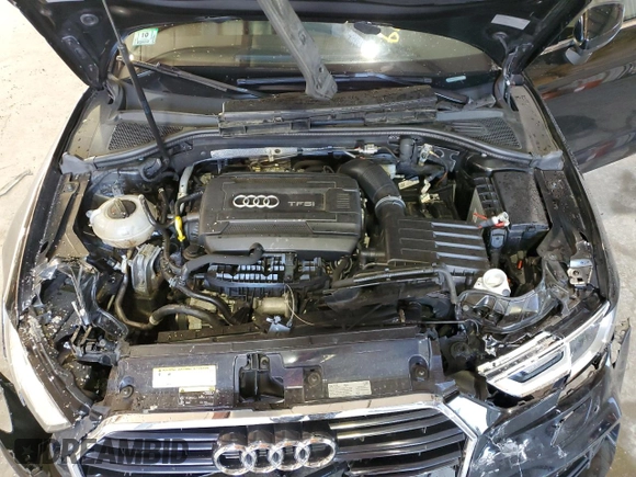 2017 Audi A3 Sedan Premium Plus with VIN WAUJ8GFF6H1020788, listed as a Copart auction lot 68016533 with 98,830 mi miles. Bid and sale history available at carsss.com. Image 12.
