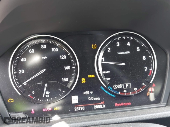 2021 BMW X1 sDrive28i with VIN WBXJG7C0XM5T45715, listed as a IAAI auction lot 42014499 with 23,793 mi miles and . Bid and sale history available at DreamBid. Image 7.