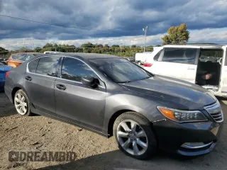 2014 Acura RLX with VIN JH4KC1F37EC004123, listed as a Copart auction lot 76392104 with 195,906 mi miles and Salvage Title. Bid and sale history available at carsss.com. Image 4.