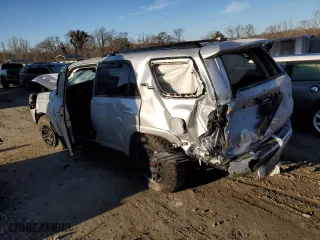 2024 Toyota 4Runner TRD Off Road with VIN JTERU5JR2R6255972, listed as a Copart auction lot 86184254 with 0 mi miles and Salvage Title. Bid and sale history available at carsss.com. Image 2.