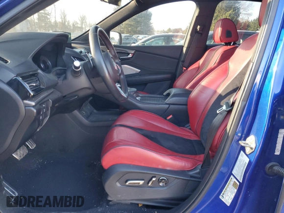 2019 Acura RDX w/A-Spec Pkg z VIN 5J8TC1H6XKL010136, wystawiony jako Copart lot #72316514 z przebiegiem Nie podano mil oraz Szkoda całkowita • Salvage title. Historia ofert i sprzedaży dostępna na DreamBid. Obrazek 7.