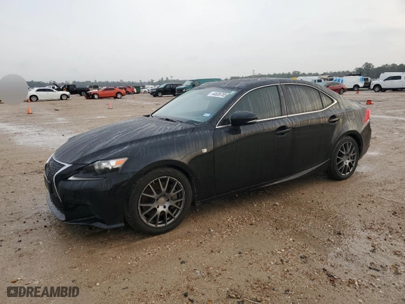 2016 Lexus IS 350 with VIN JTHCE1D24G5010302, listed as a Copart auction lot 44636785 with 141,665 mi miles and Salvage Title. Bid and sale history available at carsss.com. Image 1.