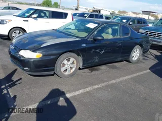 2005 Chevrolet Monte Carlo LT with VIN 2G1WX12K259344378, listed as a IAAI auction lot 40274156 with 140,777 mi miles. Bid and sale history available at carsss.com. Image 2.