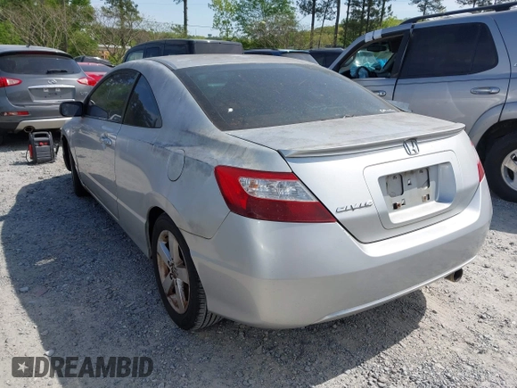 2006 Honda Civic Cpe EX with VIN 2HGFG12856H545079, listed as a IAAI auction lot 42026662 with 177,866 mi miles. Bid and sale history available at carsss.com. Image 3.