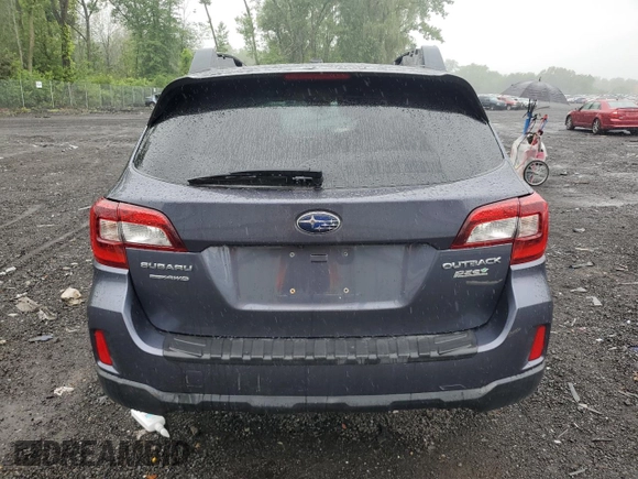 2015 Subaru Outback Premium with VIN 4S4BSACC6F3359838, listed as a Copart auction lot 61039425 with Not provided miles and Salvage title. Bid and sale history available at DreamBid. Image 6.