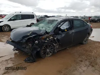 2016 Toyota Corolla L z VIN 5YFBURHE4GP387332, wystawiony jako Copart lot #71833284 z przebiegiem Nie podano mil oraz Szkoda całkowita • Salvage title. Historia ofert i sprzedaży dostępna na DreamBid. Obrazek 1.