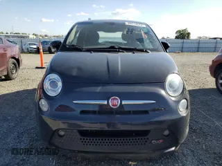 2017 FIAT 500e with VIN 3C3CFFGE4HT514128, listed as a Copart auction lot 48474644 with 0 mi miles and Clean Title. Bid and sale history available at carsss.com. Image 5.
