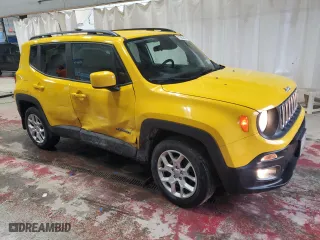 2018 Jeep Renegade Latitude with VIN ZACCJBBB6JPH50728, listed as a Copart auction lot 51365305 with 79,492 mi miles and Salvage Title. Bid and sale history available at carsss.com. Image 4.